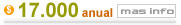 Dominio mas hosting 150MB $ 17000 anual